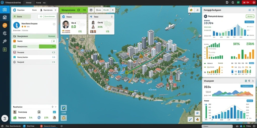 Tampilan antarmuka yang modern dan user-friendly.