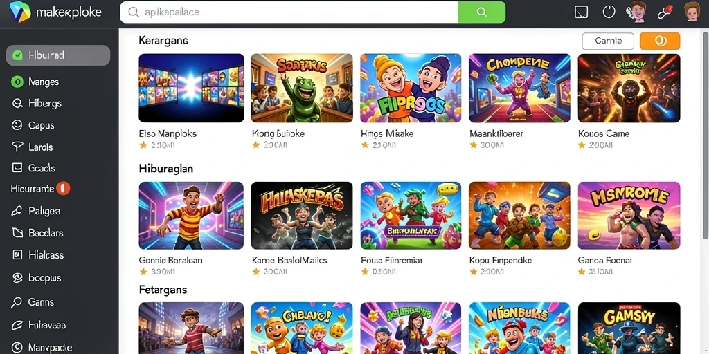 Screenshot menunjukkan karakter utama dalam aksi.
