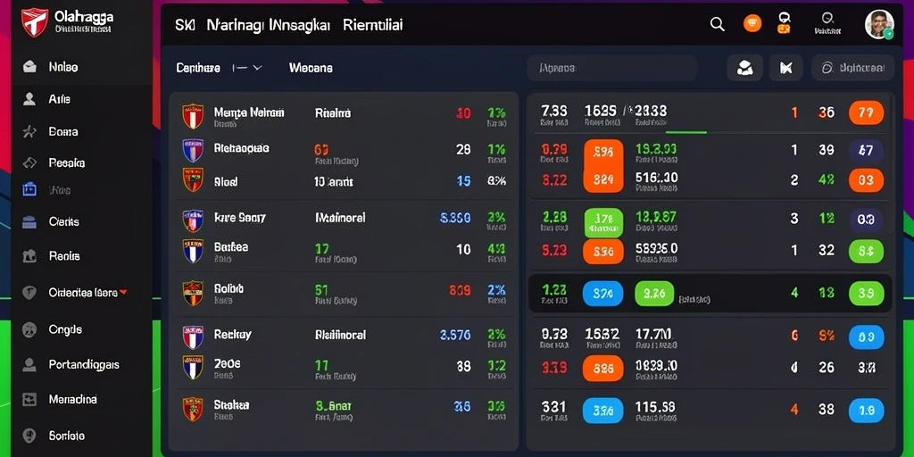 Tampilan permainan slot yang memukau.