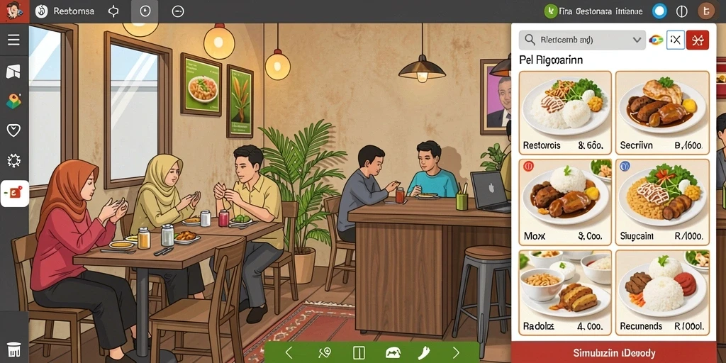 Tampilan antarmuka pengguna yang menarik dan mudah digunakan.
