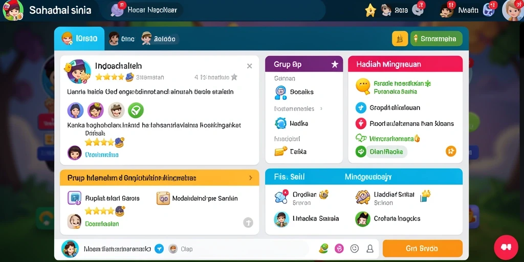 Tampilan antarmuka yang menarik dengan navigasi mudah.