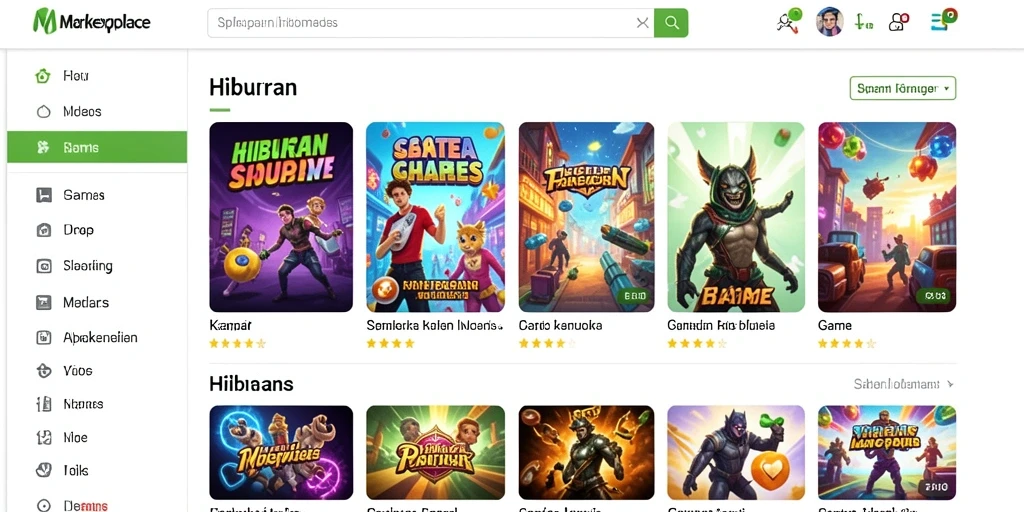 Tampilan antarmuka yang menarik dan user-friendly.