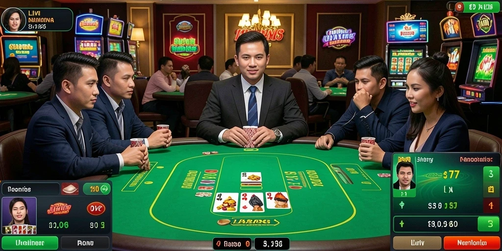 Tampilan awal LUCKY777 dengan berbagai pilihan slot.