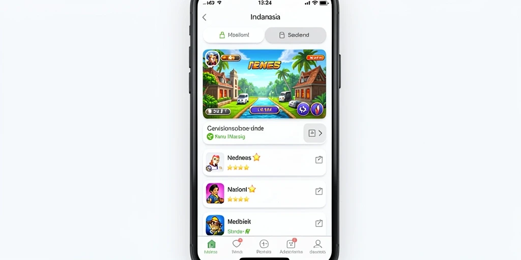 Screenshot menunjukkan grafis menawan dari game.