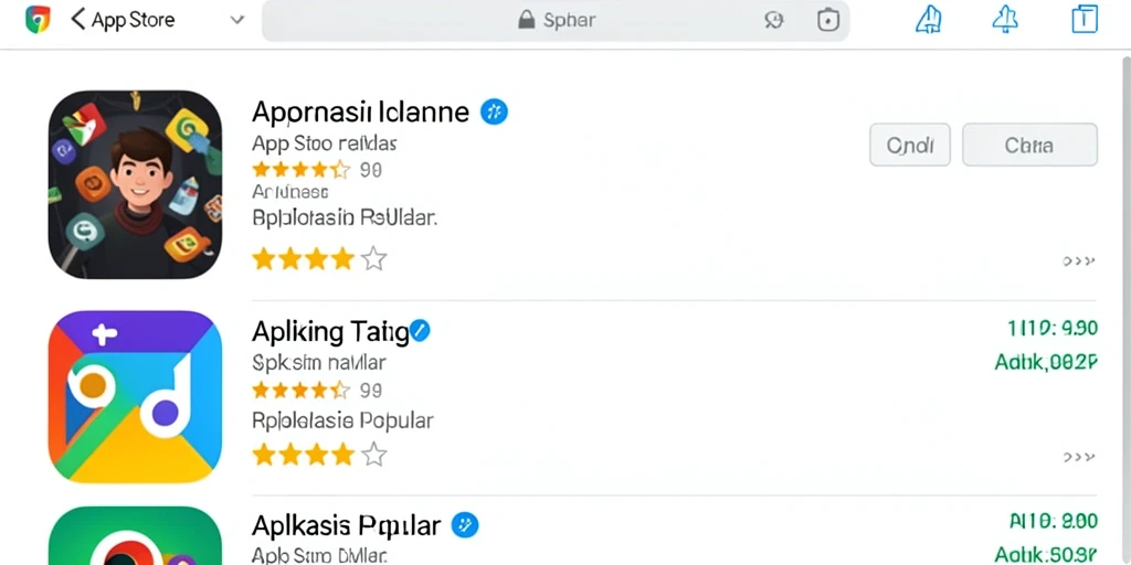 Tampilan antarmuka yang menarik dan user-friendly.