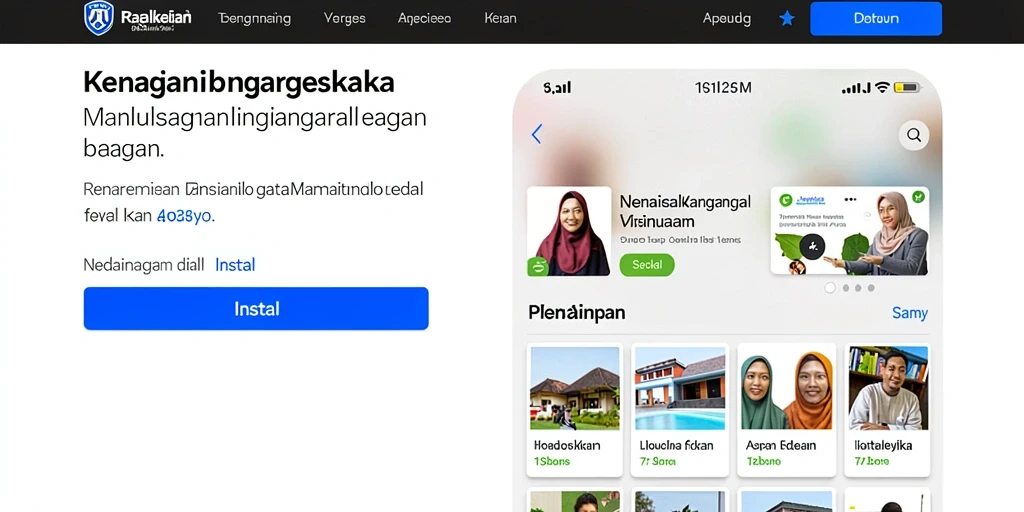 Tampilan antarmuka permainan yang ramah pengguna.