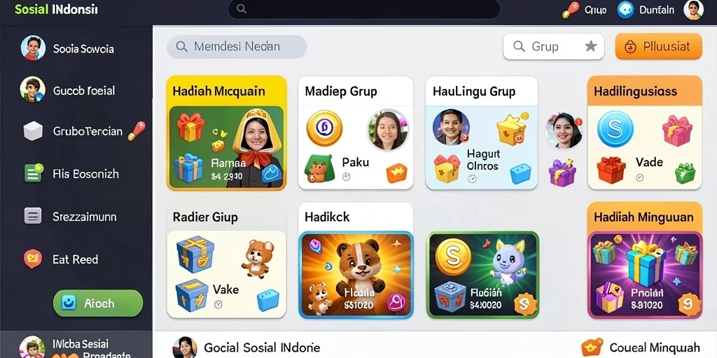 Tampilan utama aplikasi REJEKIGAMES yang menarik.