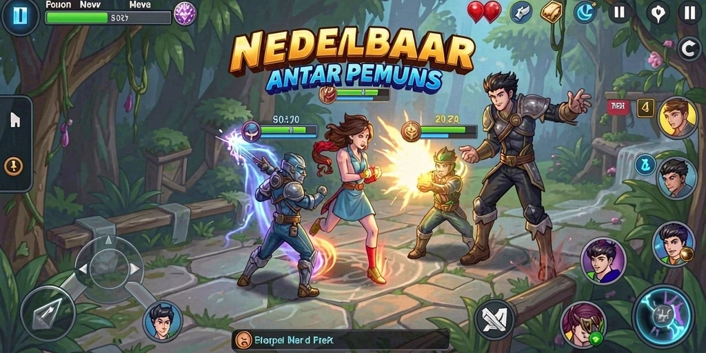 Tampilan awal yang menarik dan user-friendly.