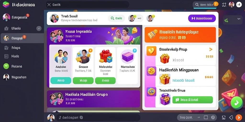 Tampilan dashboard yang intuitif dan menarik.
