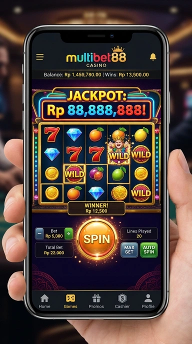 Pratinjau antarmuka multibet88 — aplikasi APK resmi Android v2.7.6