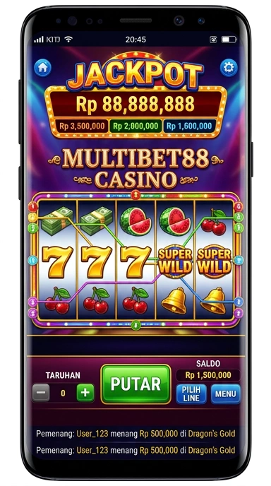 Cuplikan layar menu unduhan multibet88 untuk perangkat Android